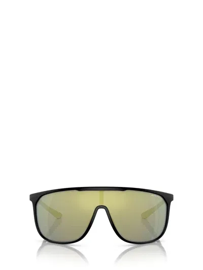 Armani Exchange Sunglasses In Matte Black