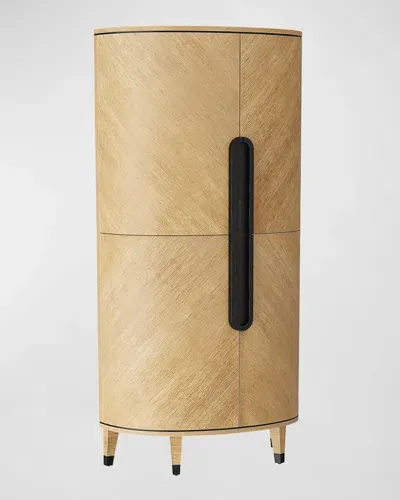 Arteriors Boris Tall Cabinet In Oyster