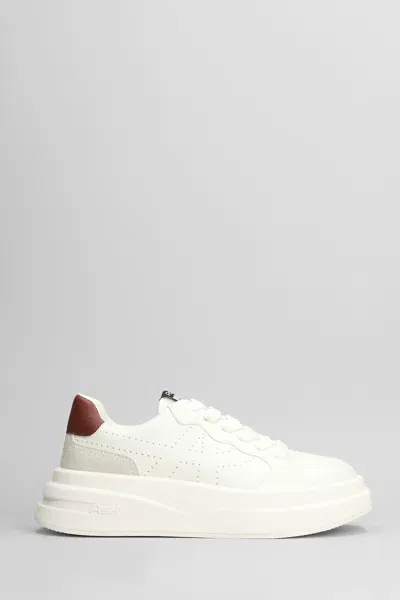 Ash Impuls Leather Sneakers In White