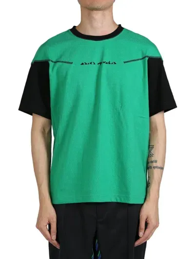 Asics X Kiko Kostadinov Novalis Bixance T-shirt In Green