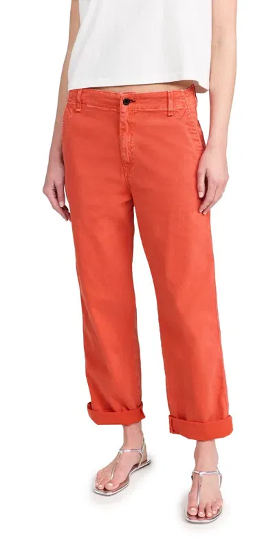 Askk Ny Washed Chinos Washed Red