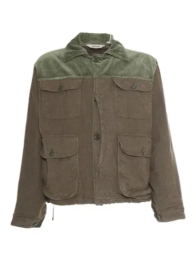 Aspesi Man Jacket In Green