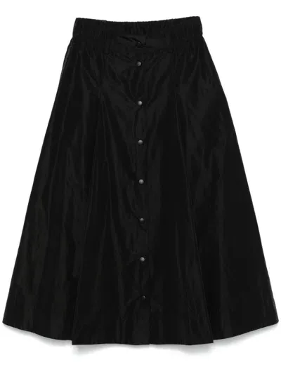 Aspesi Nelly Midi Skirt In Black