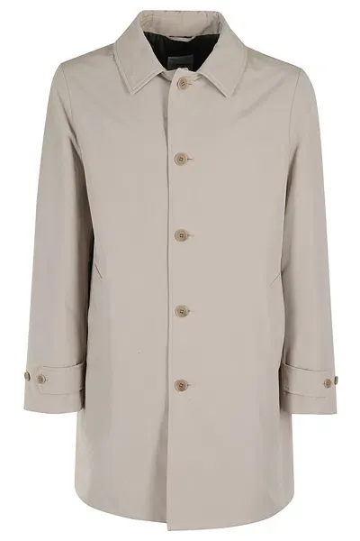 Aspesi Vodka Cotton & Nylon Raincoat In Sand