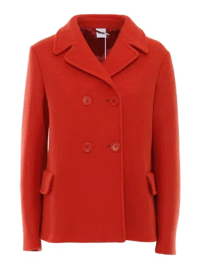 Aspesi Woman Jacket In Orange