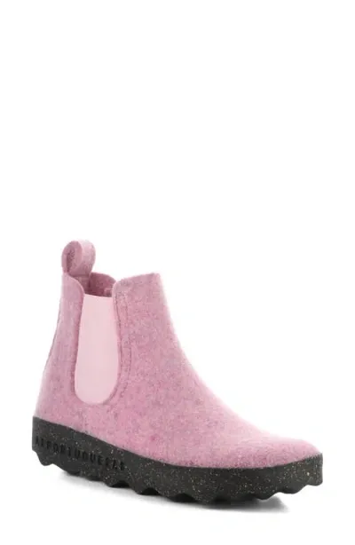 Asportuguesas By Fly London Caia Chelsa Boot In Pink Rewooly