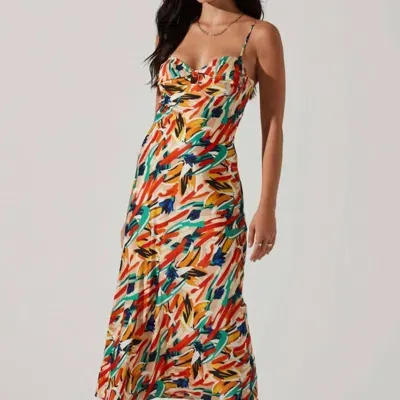 Astr Mariela Dress In Multi