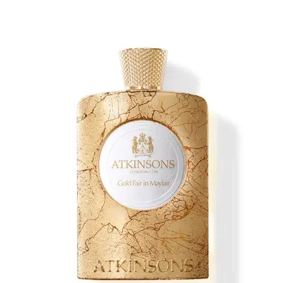 Atkinsons Gold Fair In Mayfair Eau De Parfum 100ml In White