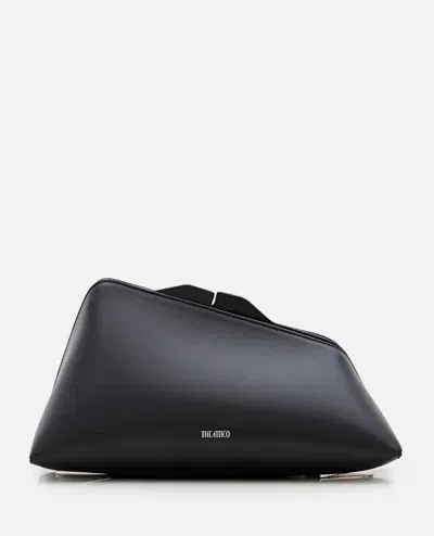 Attico 8.30 Pm Leather Clutch In Black