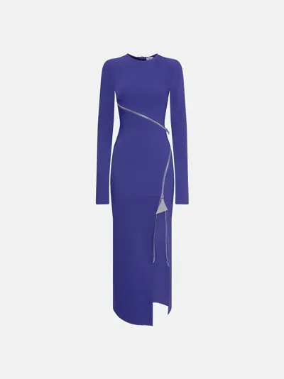 Attico Blue Midi Dress