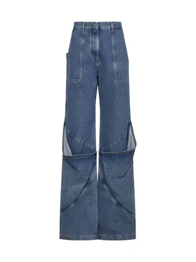 Attico Jeans In Blue