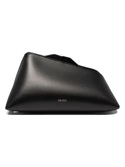 Attico Medium 8.30 Pm Leather Clutch In Black