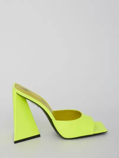 Attico Yellow Devon Sandals