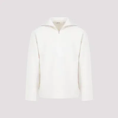 Auralee Heavy Milano Pullover In White