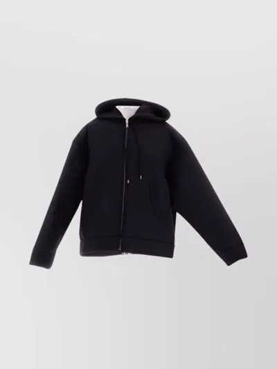 Auralee Black Hooded Jacket