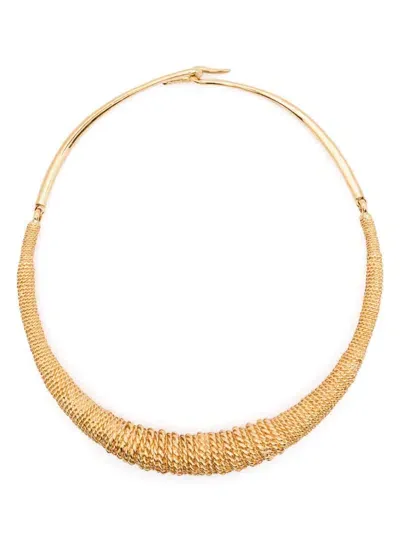 Aurelie Bidermann Rope Chain Necklace In Gold