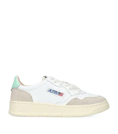 Autry Leather Medalist Low-top Sneakers In White