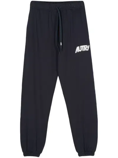 Autry Logo-print Track Pants In Blue