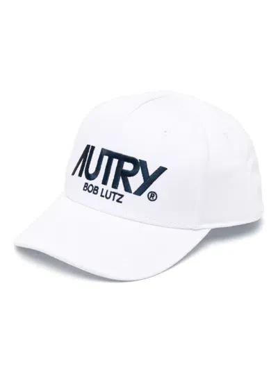 Autry Logo-embroidered Baseball Cap In White