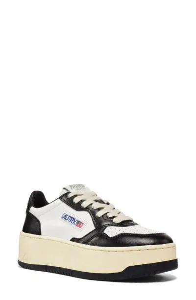 Autry Medalist Sneaker In Black