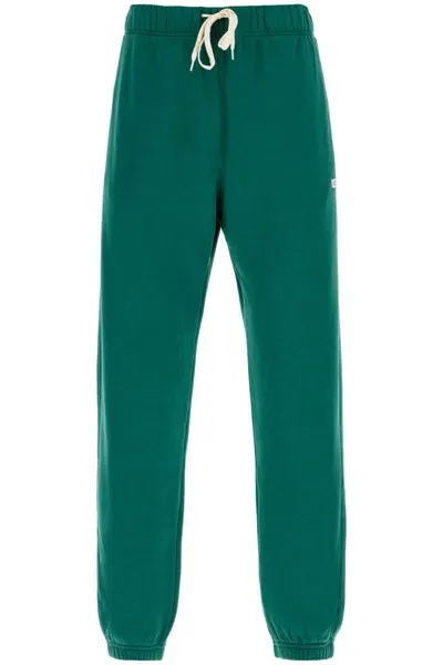 Autry Relaxed Fit Fleece Joggers For In Green