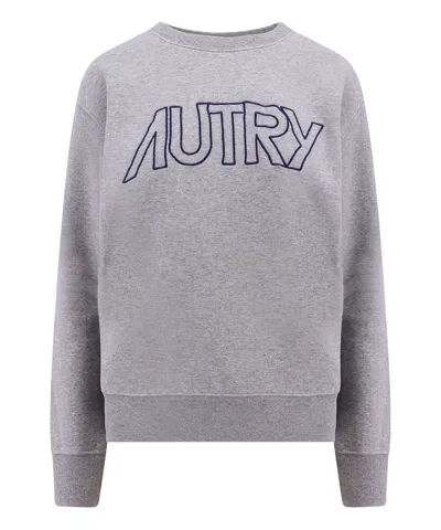 Autry Sweatshirt Icon Wom In White