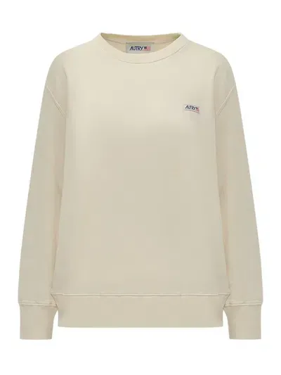 Autry Sweatshirt Main Wom In Yellow