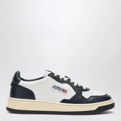 Autry White/blue Medalist Low-top Sneakers