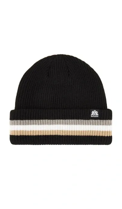 Autumn Headwear Cuff Beanie In 블랙