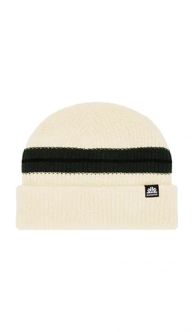 Autumn Headwear Horizon Beanie In Cream