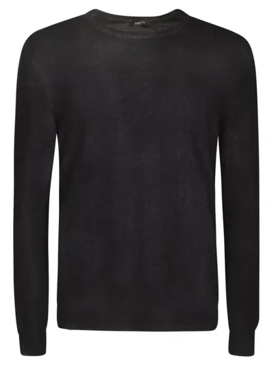 Avant Toi Round Neck Jumper In Blau