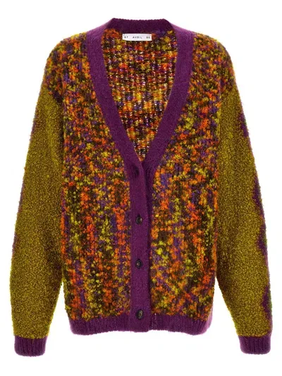 Avril 8790 Multicolor Blooming Cardigan