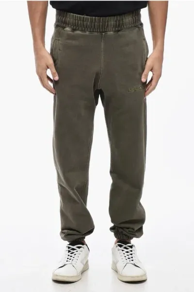 Awake New York Cotton Joggers With Drawtring Waist