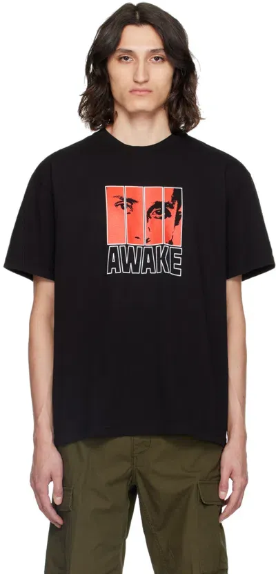 Awake Ny Black Print T-shirt