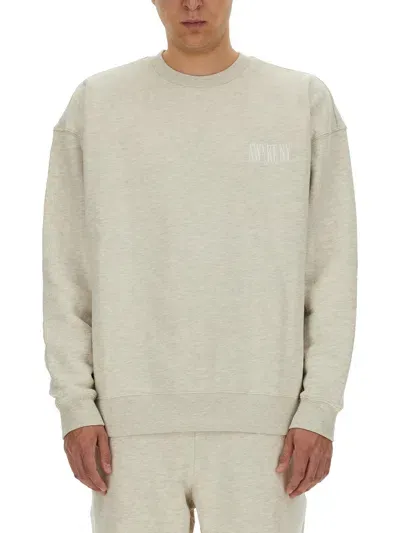 Awake Ny Cotton Sweatshirt In Grey