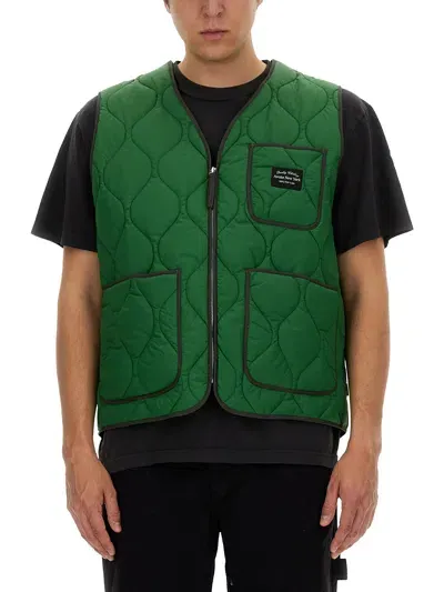 Awake Ny Vests With Logo In Green