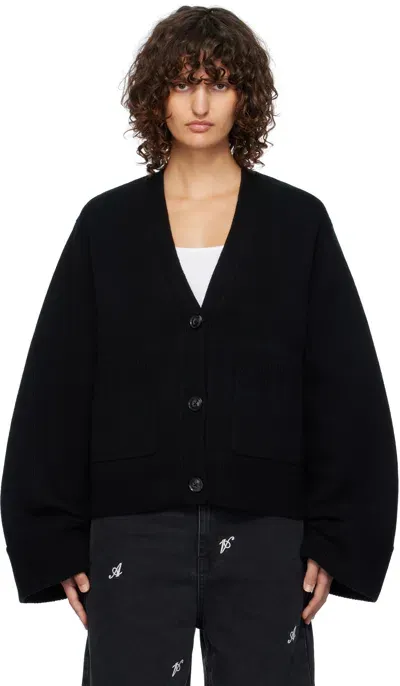 Axel Arigato Black Memory Relaxed Cardigan