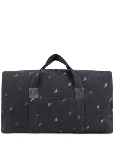 Axel Arigato Denim Holdall In Grau