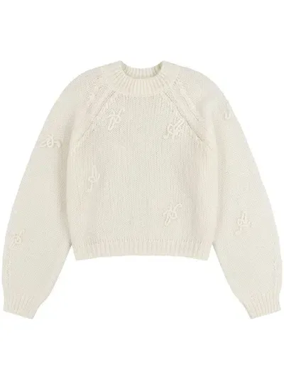 Axel Arigato Greys Sweater In Neutral