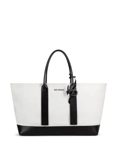 Axel Arigato Note Tote Bag In White