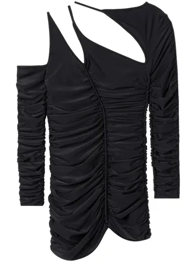 Az Factory X Ester Manas Asymmetric Cut-out Top In Negro