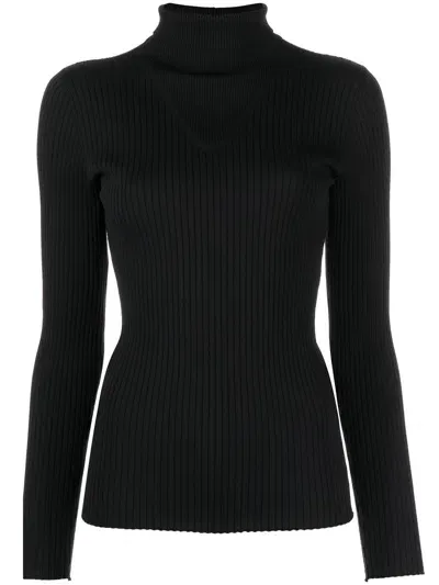 Aztech Mountain El Paradiso Roll Neck Sweater In Black