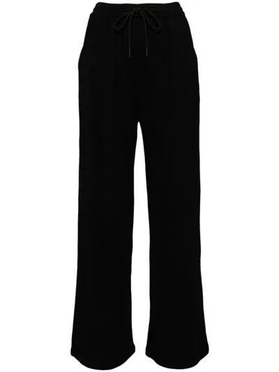 B+ab Chevron-knit Track Pants In Black