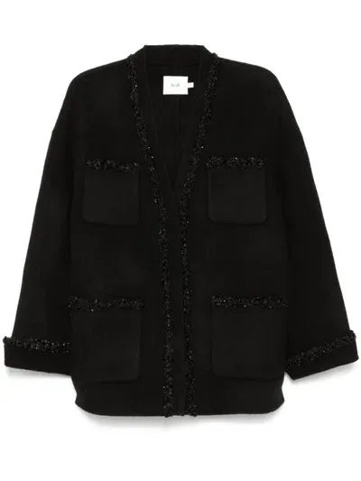 B+ab Embellished Trim Jacket In Black