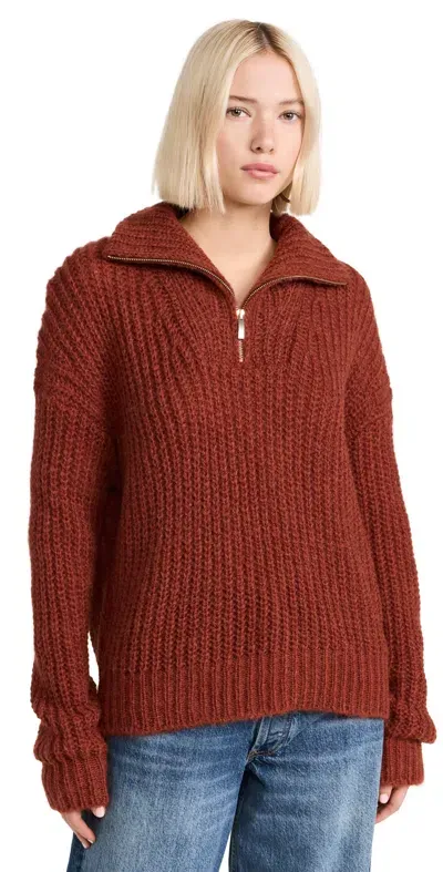 Ba&sh Beltane Sweater In Brown