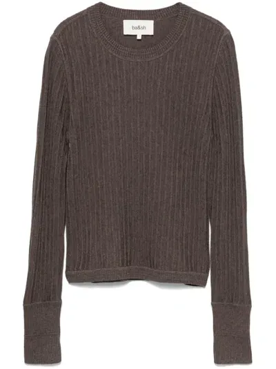 Ba&sh Jinie Sweater In Brown