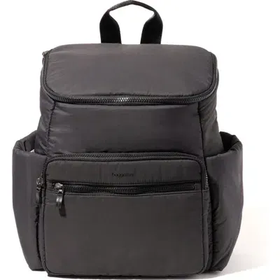 Baggallini Go To Backpack In Black Puff