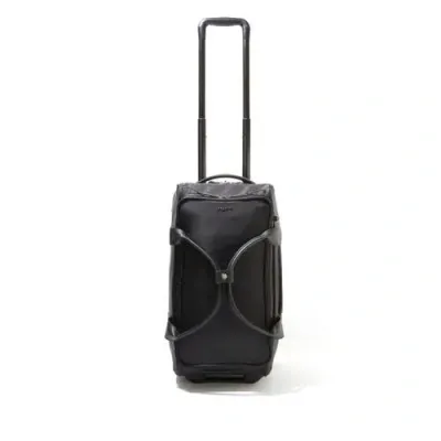 Baggallini Gramercy Wheeled Carry On Duffel Bag In Black