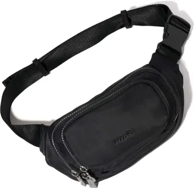 Baggallini On The Go Belt Bag Waist Pack In Black Twill