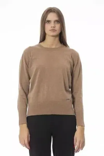 Pre-owned Baldinini Trend Beige Pullover Aus Wolle Und Kaschmir In Default